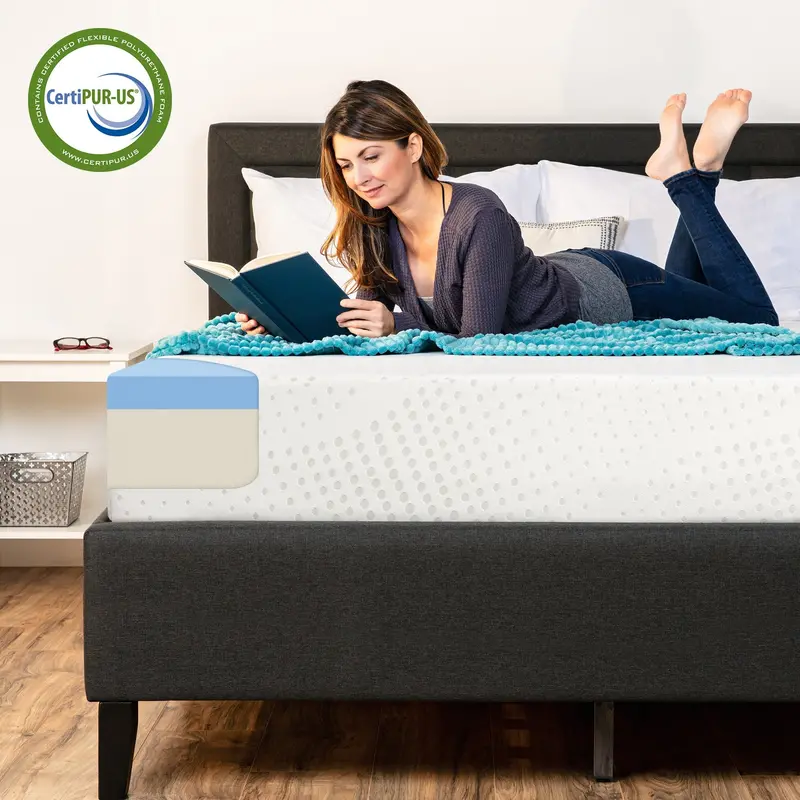 10-Inch Dual-Layer Gel-Infused Memory Foam Mattress 3