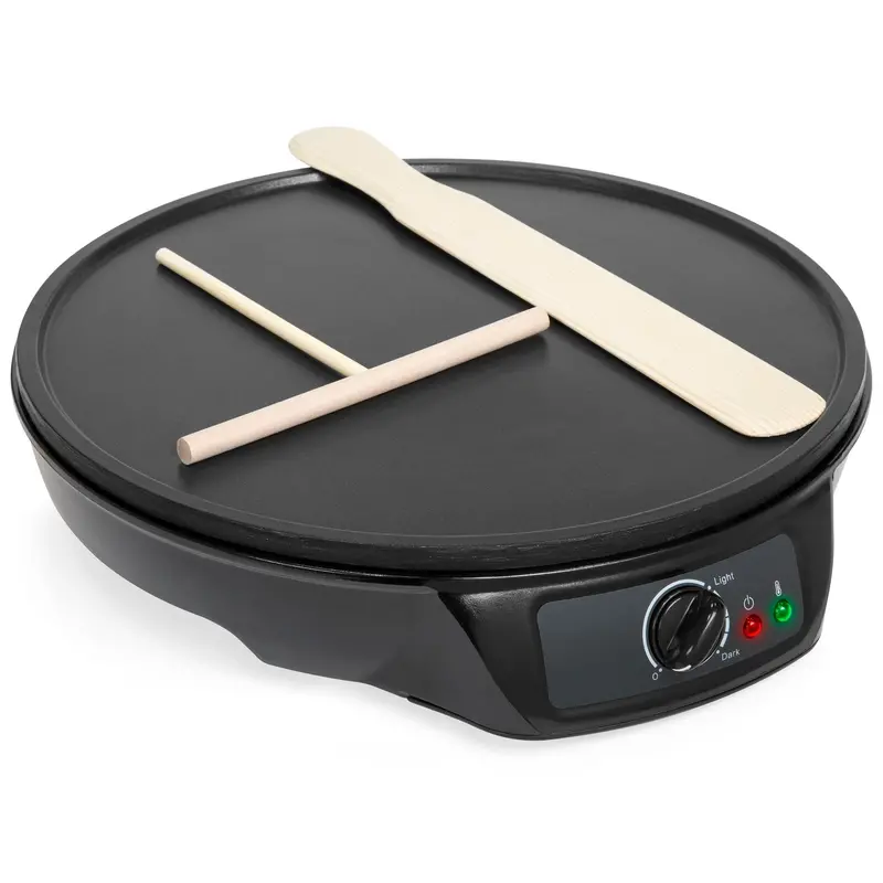 12-Inch Nonstick Pancake And Crepe Maker Kit With Spatula And Batter Spreader 1