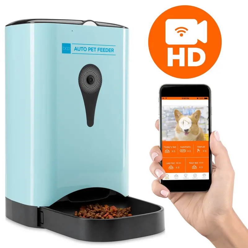 4.5-Liter Smart Pet Feeder With Hd Camera, App Control, Portion Scheduling, And Two-Way Audio 1
