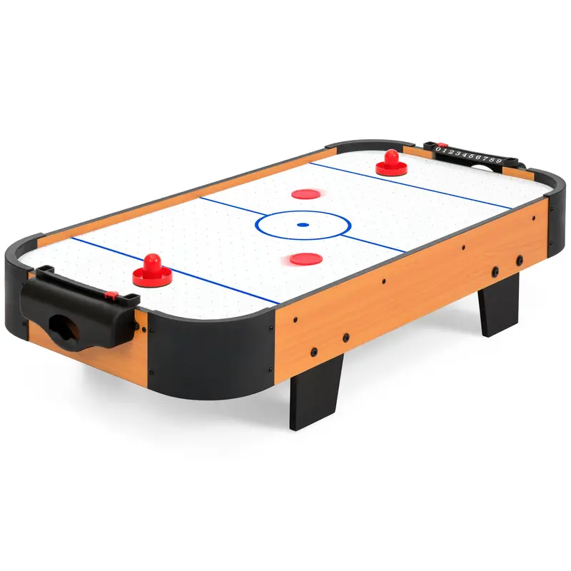40-Inch Air Hockey Table With Dual Strikers, Pucks, And Dynamic Arcade Lighting 1