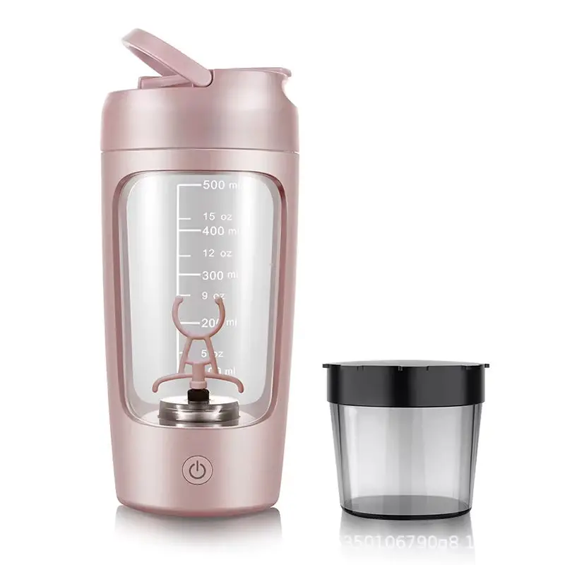 650Ml Portable Usb-Charged Protein Mixer – Hands-Free Automatic Shaker For Fitness Enthusiasts 1