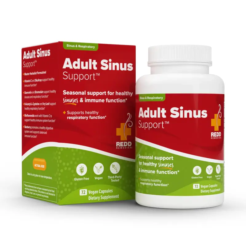 Adult Sinus Support Formula – Natural Respiratory Relief 1