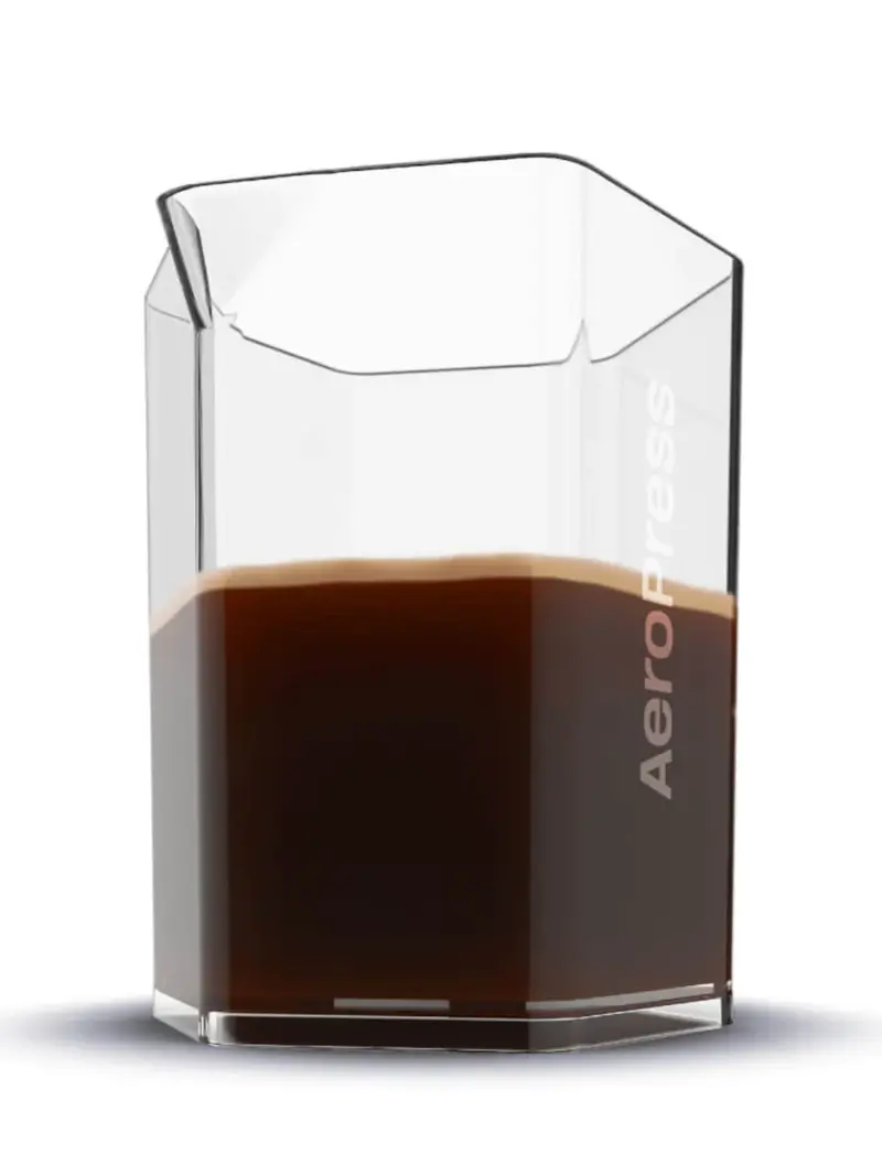 Aeropress Carafe Attachment – Stainless Steel Drip-Free Server 1