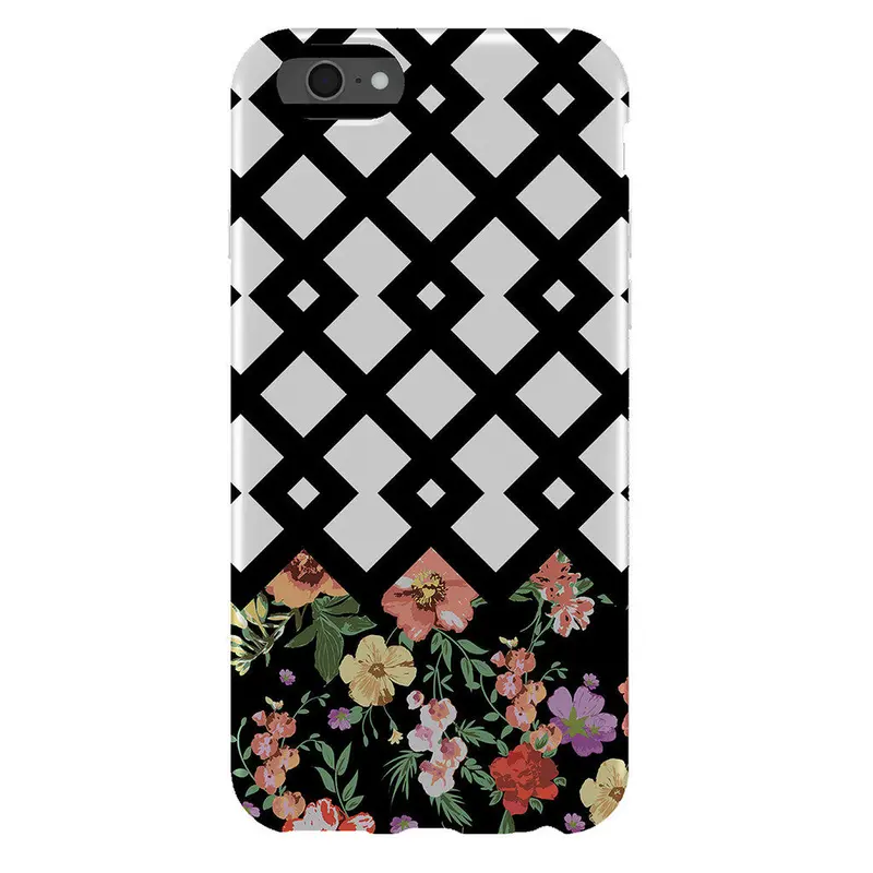 Agent 18 Flexshield – Iphone 6 Lattice Flower Motif Flexible Case 1