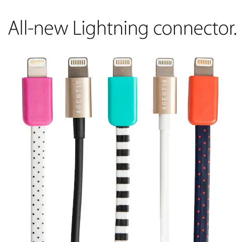 Agent 18 Lightning Charging Cable – Durable Braided Sync-And-Charge Cord 1