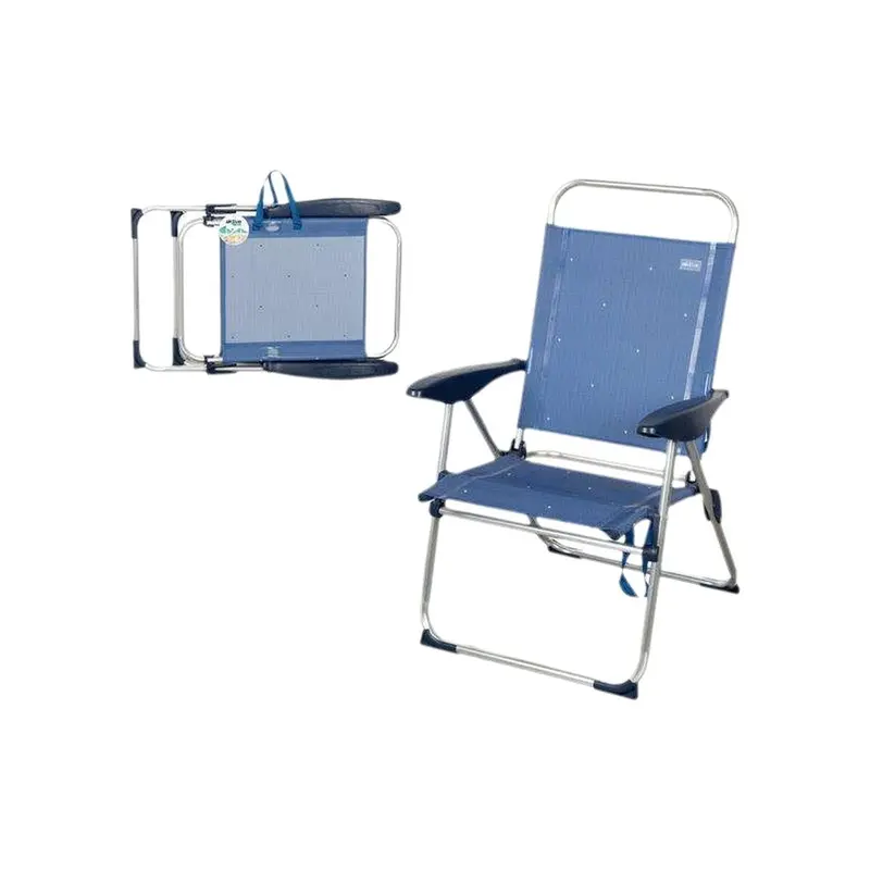 Aktive Blue Folding Chair – Low-Profile 65X60X38 Cm Seat 1