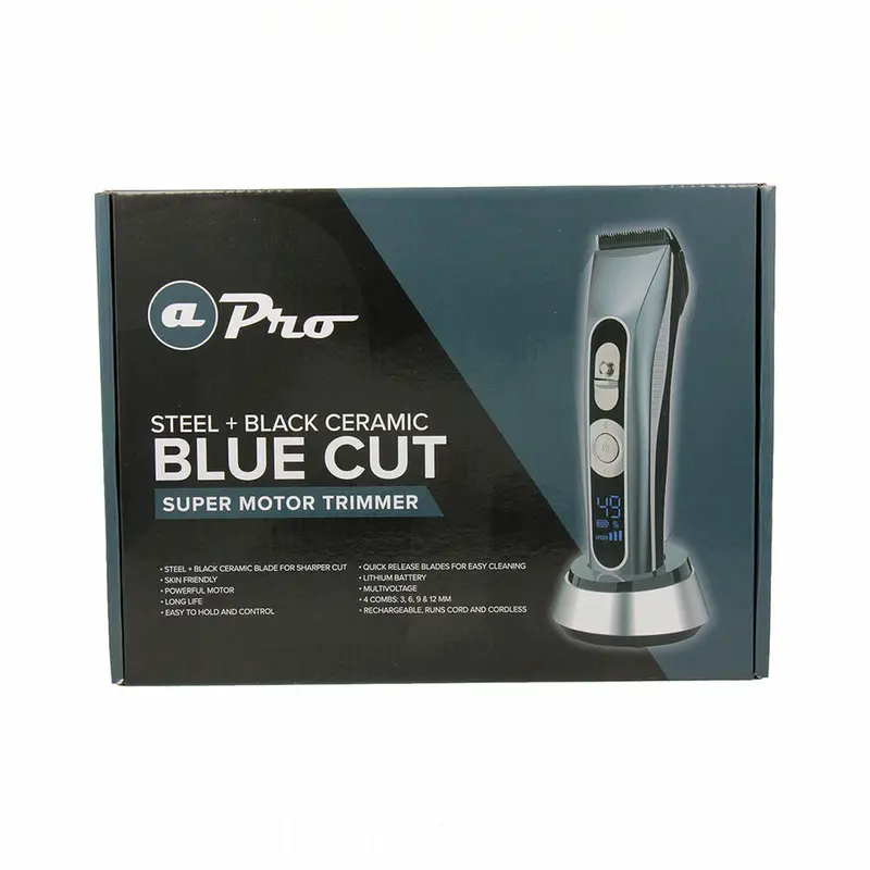 Albi Pro Blue Cut 10W Cordless Hair Clipper & Shaver 1