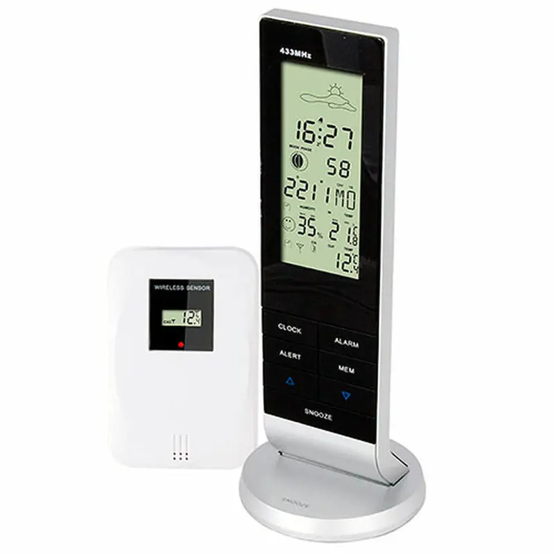 Alecto Multi-Function Digital Weather Station With Indoor/Outdoor Sensors 1
