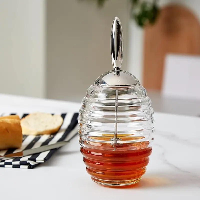 Alessi Artisan Honey Storage Jar 1