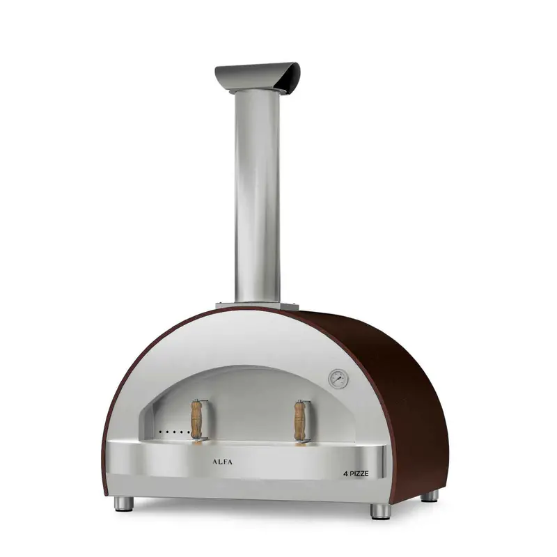 Alfa 4 Pizze 31-Inch Countertop Wood-Fired Pizza Oven 1