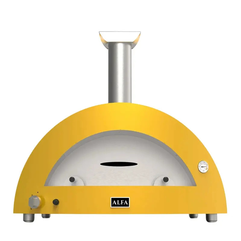 Alfa Moderno 5-Pizza Natural Gas Outdoor Pizza Oven – Heavy-Duty Stainless Design 1