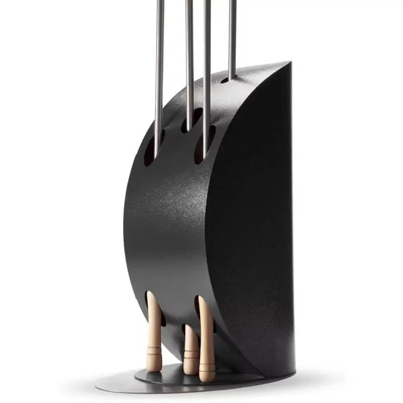 Alfa Vela Pizza Peel Holder In Anthracite Grey – Wall-Mounted Design 1