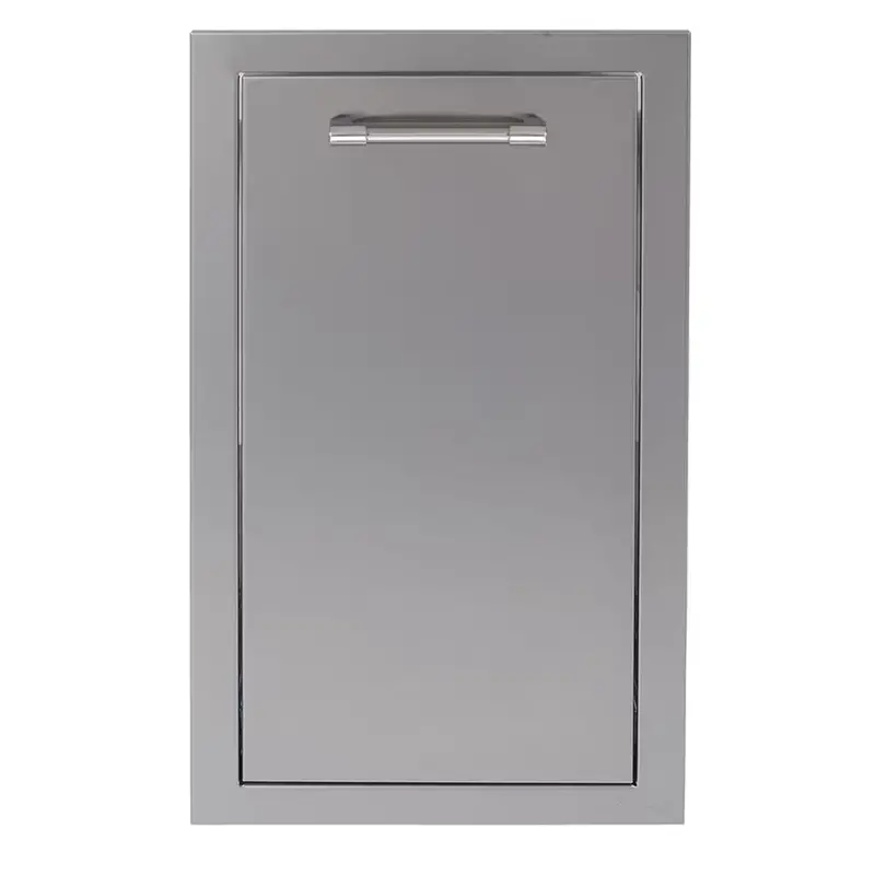 Alfresco 20-Inch Soft-Close Dual-Compartment Trash & Recycling Center 1