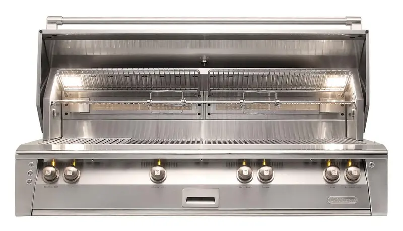 Alfresco Alxe 56-Inch Built-In All-Grill System With Sear Zone & Rotisserie 1