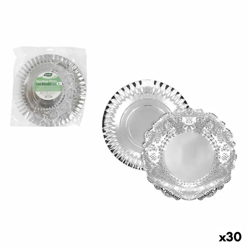 Algon Circular Snack Tray – 35 Cm Diameter (30-Pack) 1