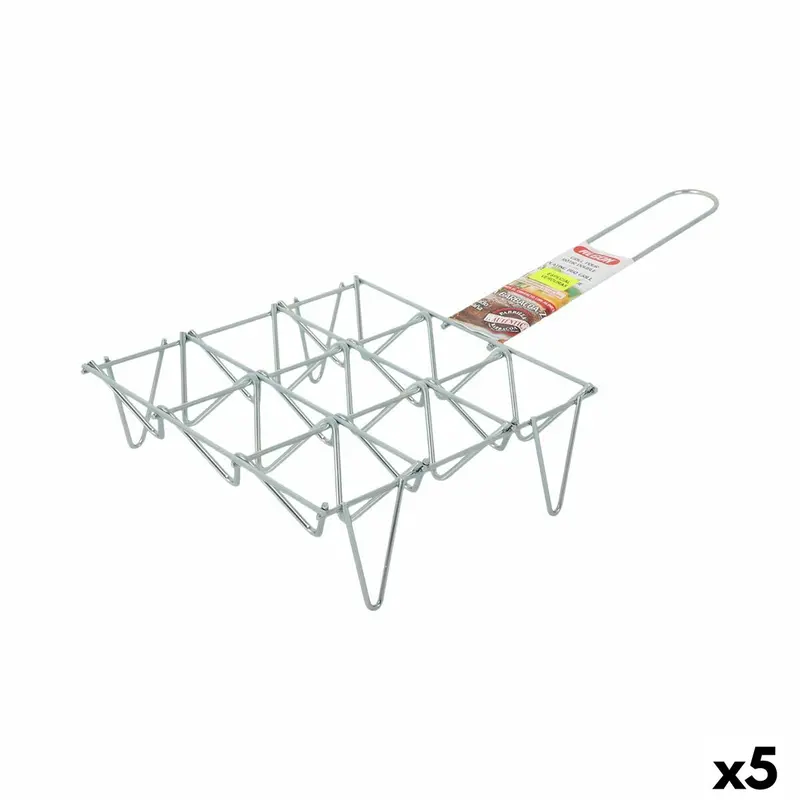 Algon Compact Grill Surface – 26 X 55Cm Durable Steel, Pack Of 5 1