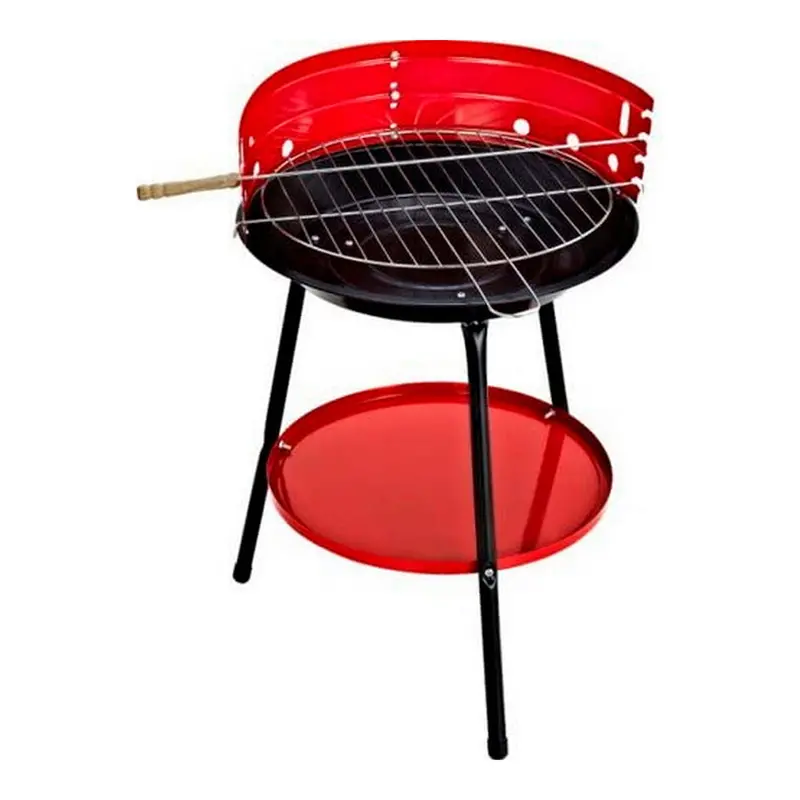 Algon Red Portable Tabletop Barbecue – 50 Cm Cooking Surface 1