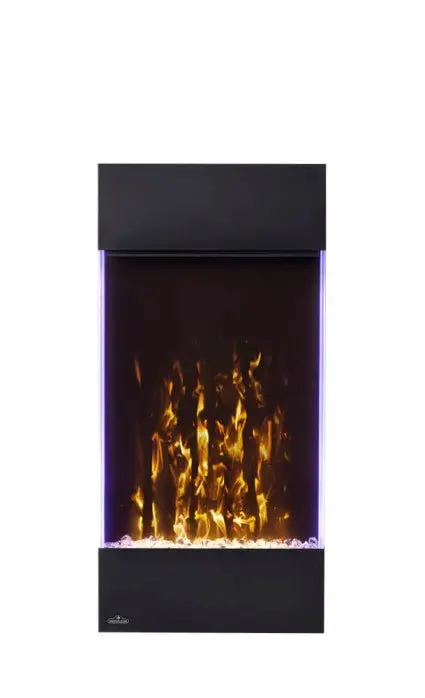 Allure Vertical 32-Inch Electric Fireplace - Nefvc32H 1
