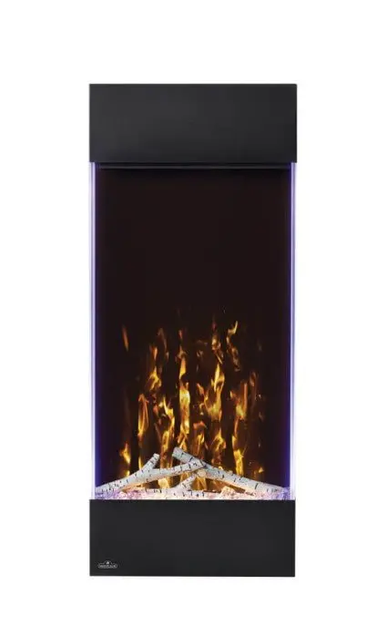 Allure Vertical 38-Inch Electric Fireplace - Nefvc38H 1