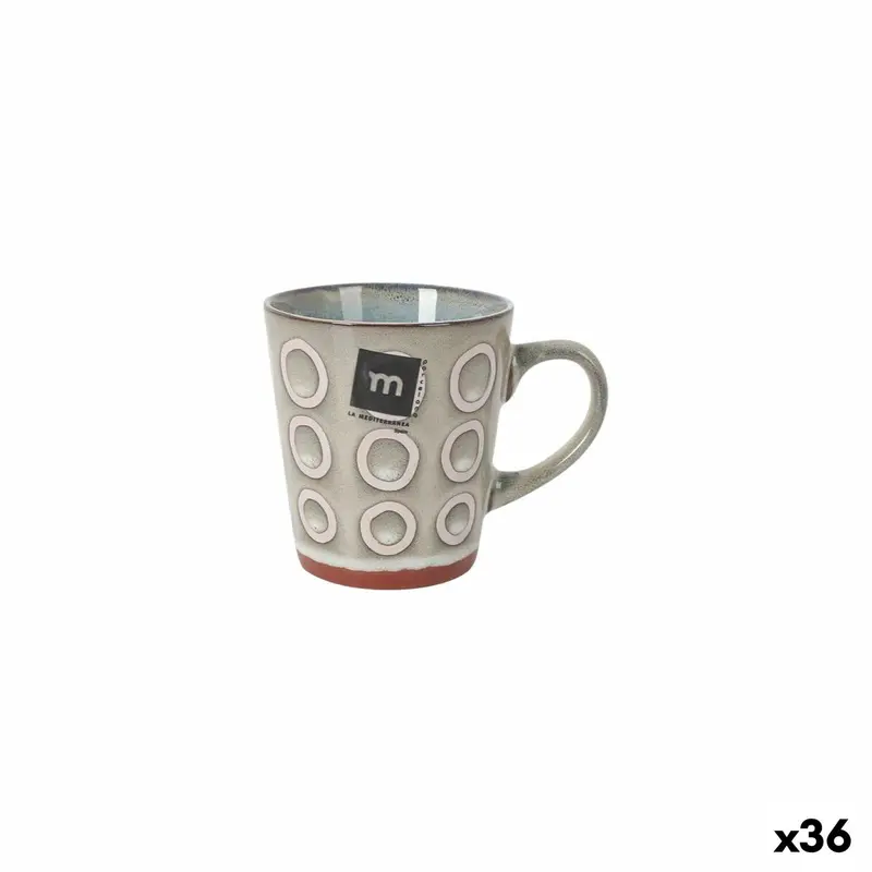 Almudena Grey Ceramic Mug – 200 Ml, Pack Of 36 1