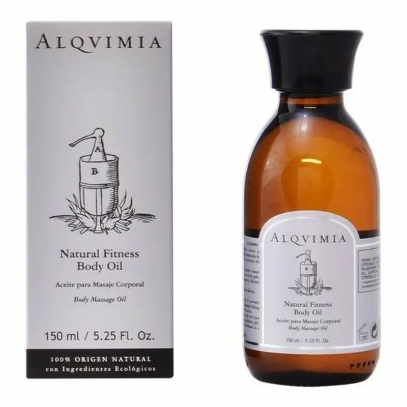 Alqvimia Natural Fitness Massage Oil – 150 Ml Revitalising Sports Blend 1
