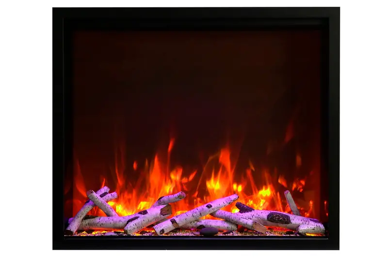 Amantii 44-Inch Indoor/Outdoor Built-In Electric Firebox – Traditional Series 1