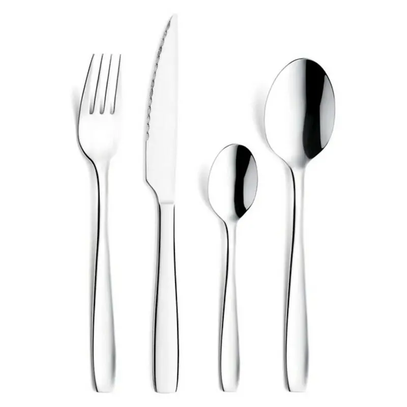 Amefa Hotel Premium Stainless Steel Cutlery Set – 24-Piece Commercial Grade 1