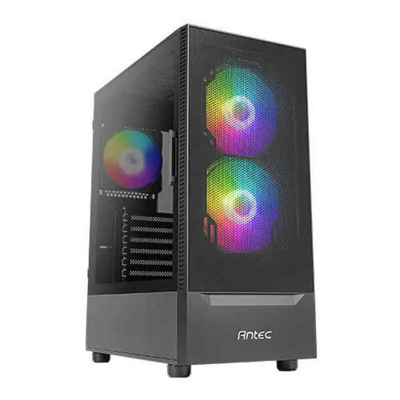 Antec 9734087000 Atx Semi-Tower Pc Case In Black And Grey 1