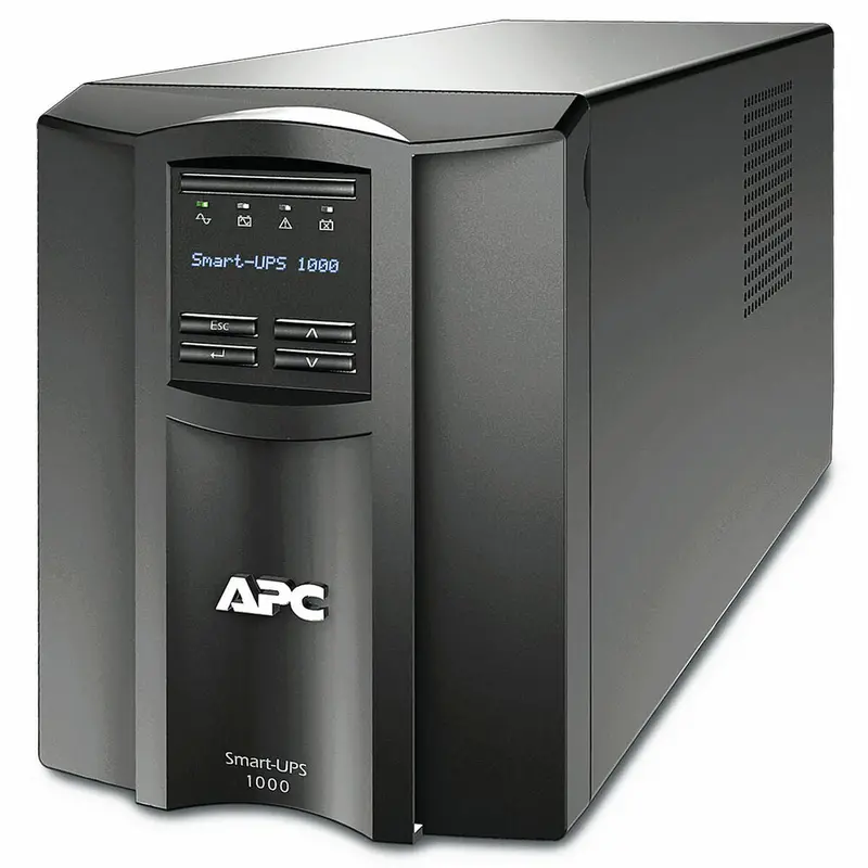 Apc Smart-Ups Smt1000Ic – 1000Va Interactive Ups With Usb/Smartslot 1