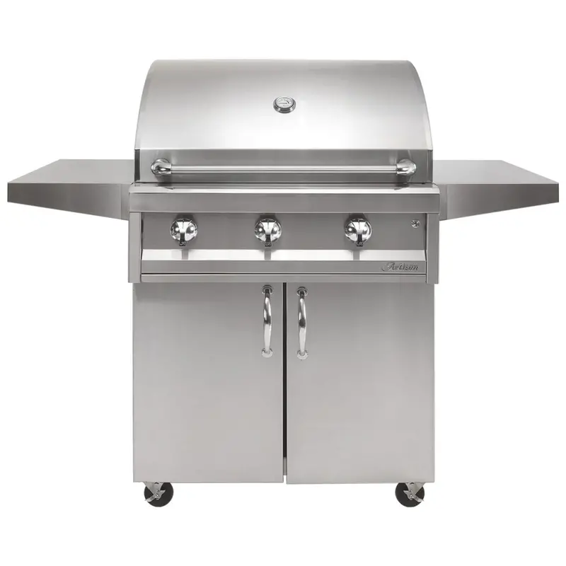 Artisan American Eagle 32-Inch 3-Burner Freestanding Gas Grill 1