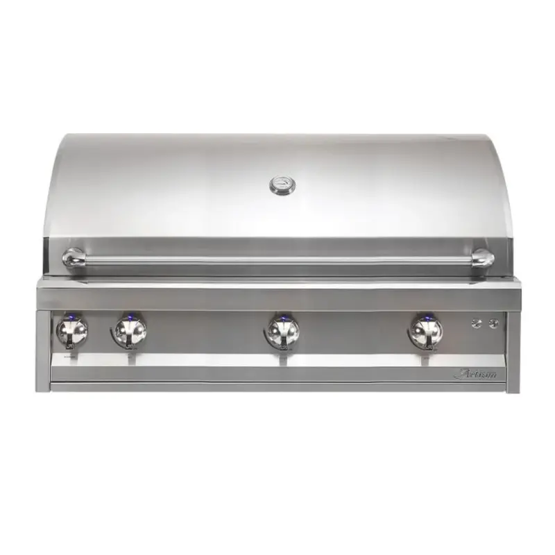 Artisan Professional 42-Inch Built-In Gas Grill – 3-Burner With Rotisserie Kit 1