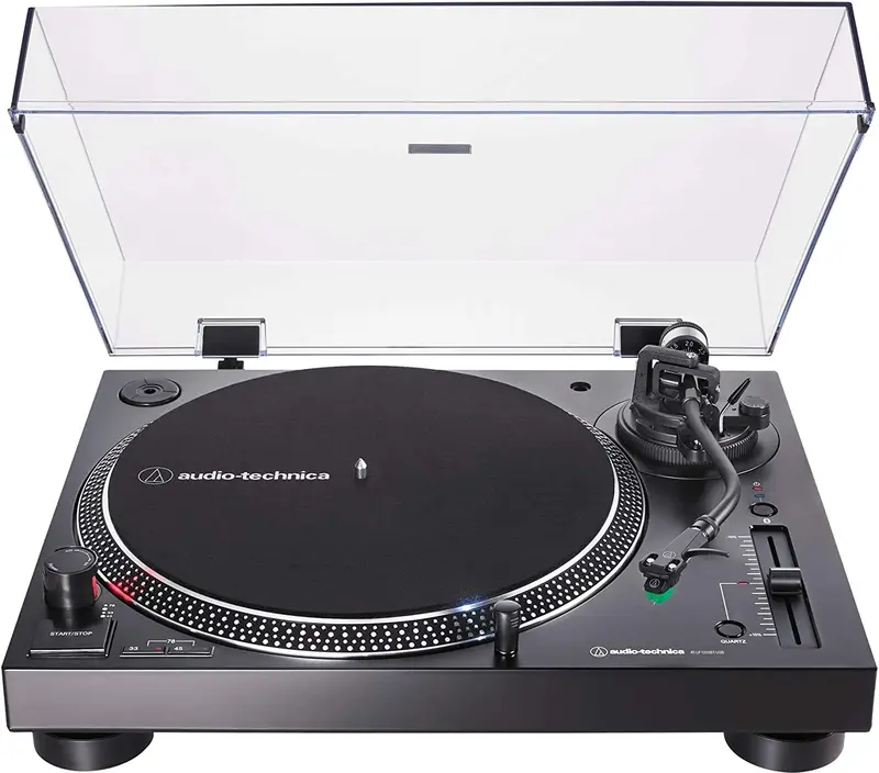 Audio-Technica At-Lp120Xbt-Usb-Bk Bluetooth-Enabled Direct-Drive Turntable With Usb Audio Output 1