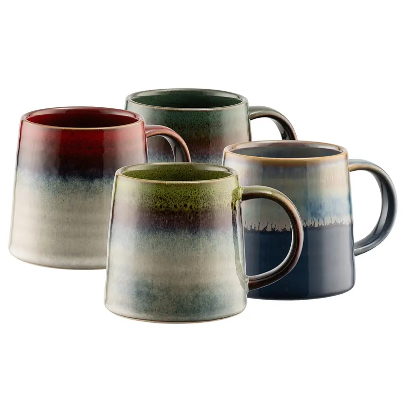Aura Ceramic Mug Set (4-Piece) – Belleek Living 1