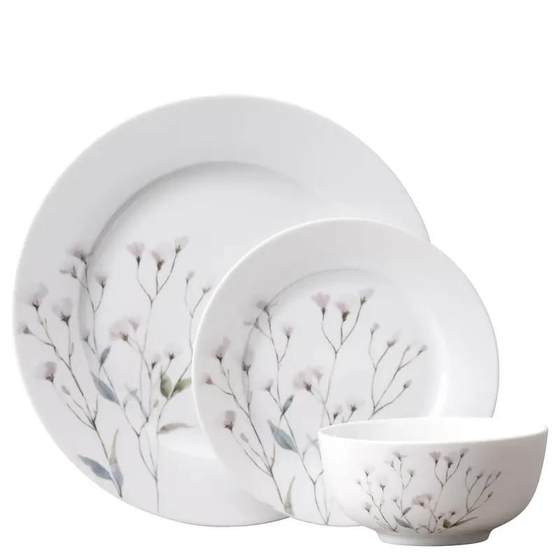 Aynsley Cotton Blossom Dinnerware Set – 12-Piece Tableware Collection 1