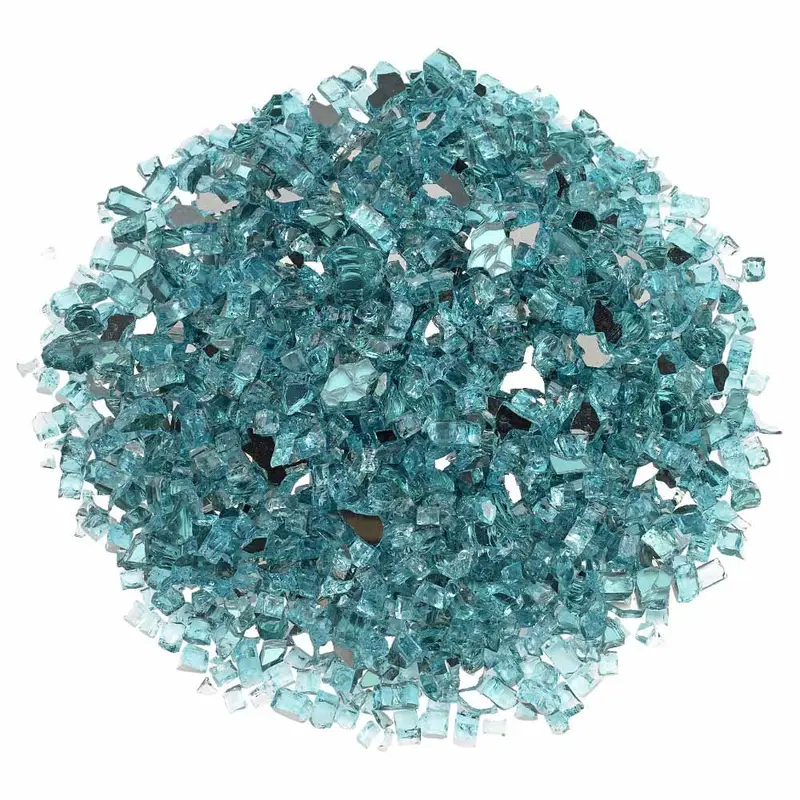 Azuria Reflective Premium Fire Glass – 1/4-Inch, 10 Lb 1
