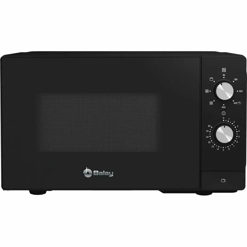 Balay 20L Black Microwave Oven – 800W Cooking / 1000W Max Power (Model 3Wg3112X2) 1