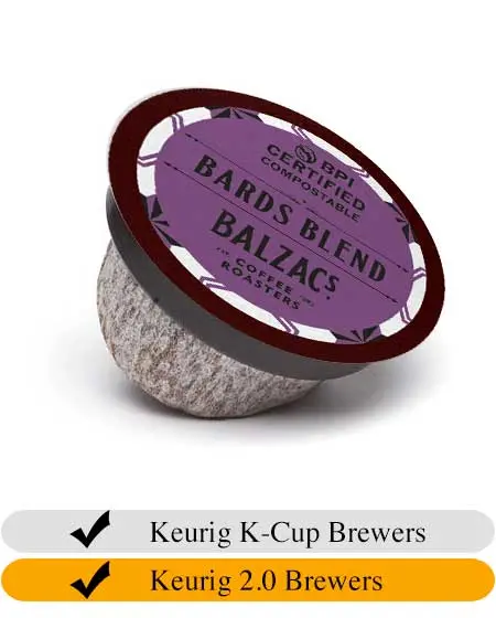 Balzac'S Bards Blend Compostable Cups – Biodegradable 18-Pack 1