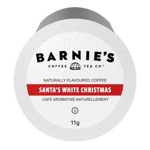 Barnie'S Santa'S White Christmas Coffee Cups – 24-Count Holiday-Themed Blend 1