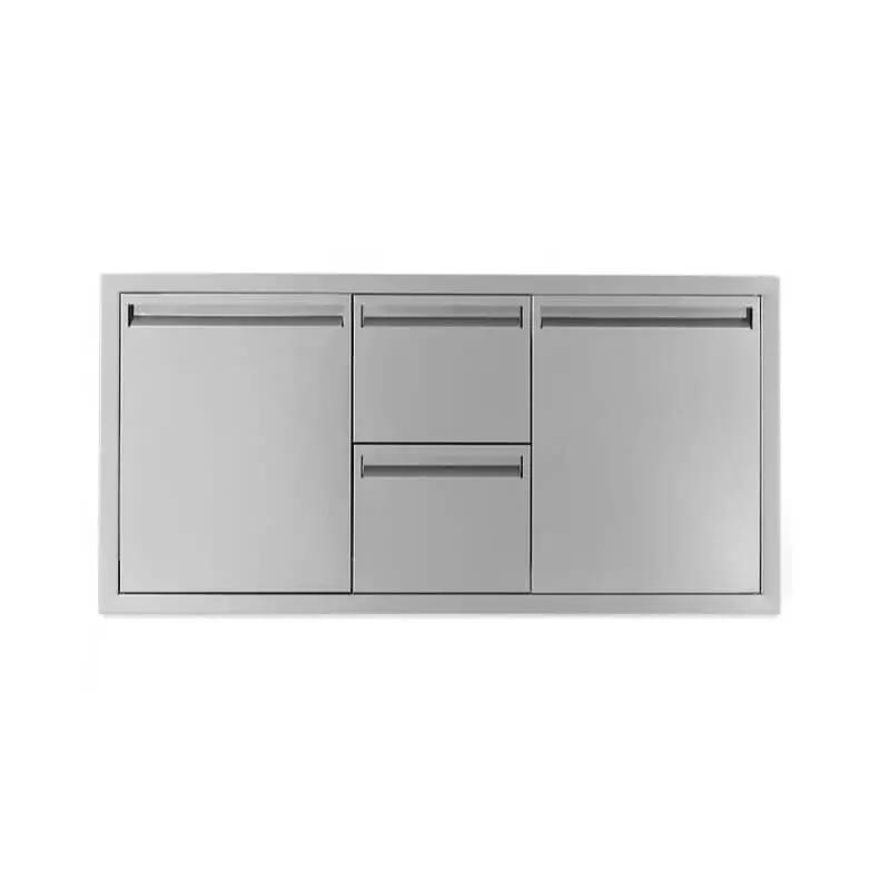 Bbq Generals Elite 42-Inch Door And Drawer Combo With Trash Roll-Out 1