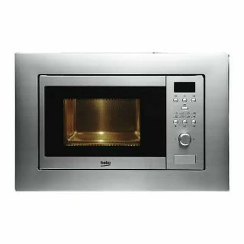 Beko Bmob17131X Solo Microwave Oven – 17 L, 700 W, Grey Steel Finish 1