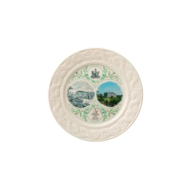 Belleek Classic 160Th Anniversary Commemorative Plate 1