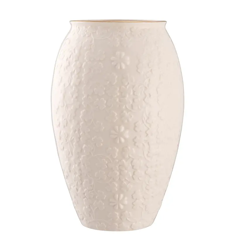 Belleek Classic Field Of Shamrocks Decorative Vase 1