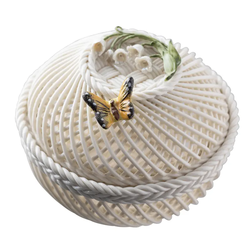 Belleek Classic May Floral Ornament – Lily Of The Valley 1