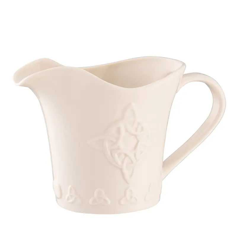 Belleek Classic Trinity Knot Creamer 1