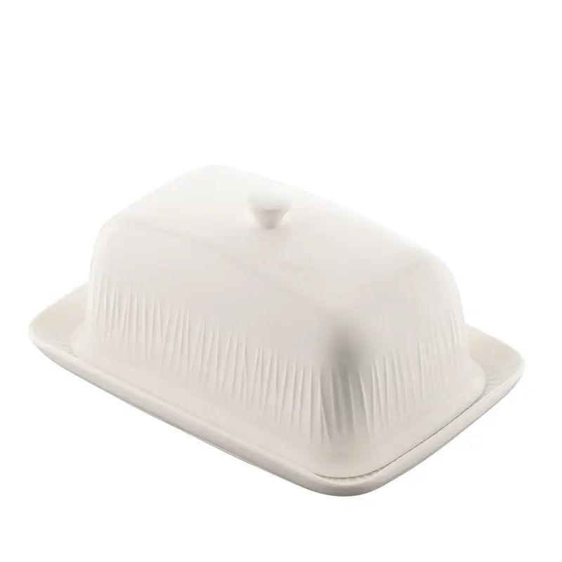 Belleek Living Erne Butter Keeper Dish 1