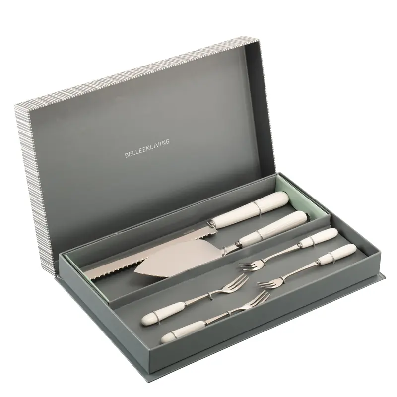 Belleek Living Erne Pastry Serving Set 1
