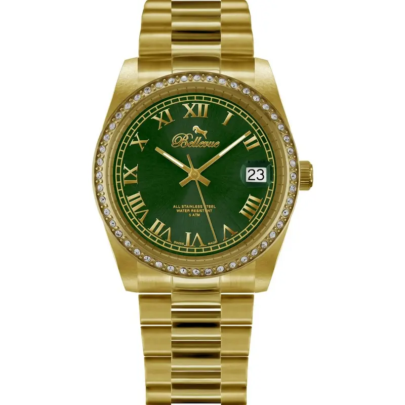 Bellevue Ladies' Watch – Dual-Diameter Design (27Mm Case / 21Mm Dial) 1
