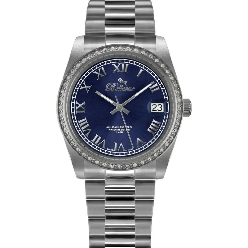 Bellevue Women'S Watch – 35Mm Clean Minimalist Dial 1