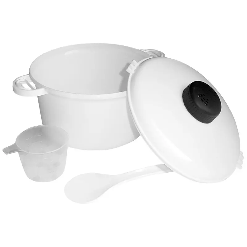 Bene Casa Microwave-Safe Plastic Pressure Cooker For Quick, Easy Cleanup 1