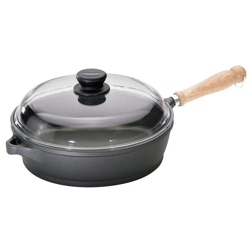 Berndes Tradition 4.25-Quart Sauté Pan With Clear Glass Lid 1